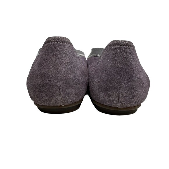 Vionic Caroll Sparkle Purple Round Toe Orthaheel  Ballet Flats Women Size US 7 - Picture 5 of 9